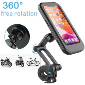 Waterproof Magnetic Bike Phone Holder for Secure Riding Navigation