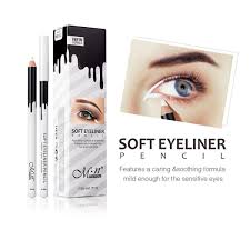 White Soft Eyeliner Pencil - Beauty Glazed Premium Eye Makeup Tool