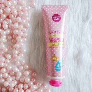 Whitening Sunscreen Cream SPF50 PA+++ - 60ml - Cathy Doll