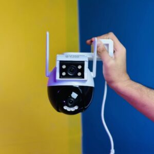 WiFi PTZ Security Camera with Two-Way Audio, Night Vision & Motion Detection