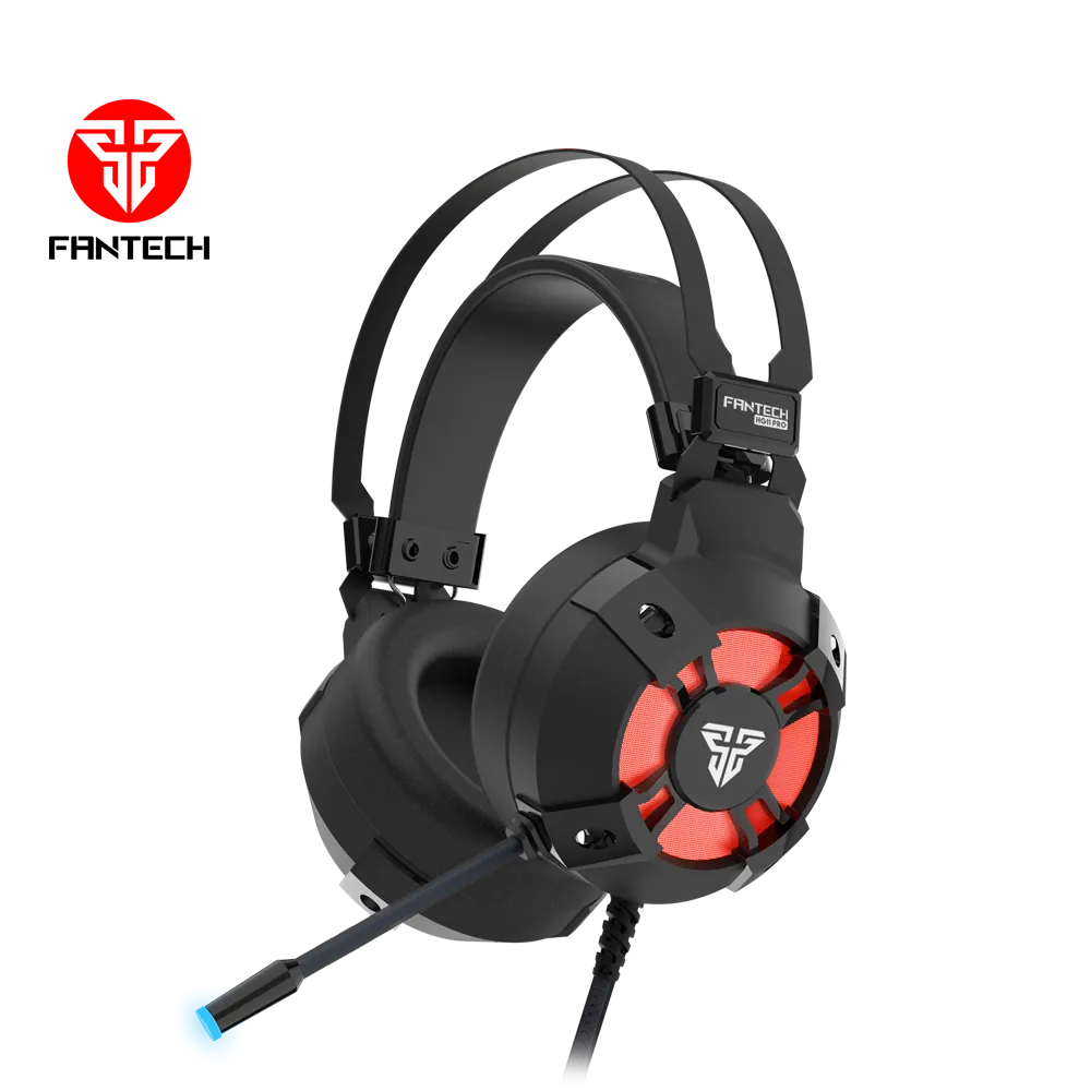 Wired Black Gaming Headphones - Fantech HG11 Pro Captain Series % Wired Black Gaming Headphones - Fantech HG11 Pro Captain Series