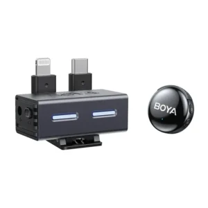 Wireless AI-Powered Button Microphone for Seamless Audio Capture