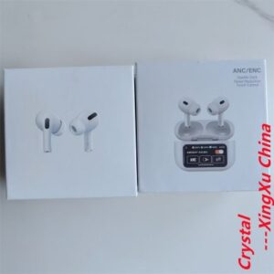 Wireless ANC Earbuds with Touch Control - Premium White Design