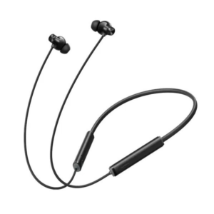 Wireless ANC Neckband Earphones - Realme Buds in Black for Superior Sound