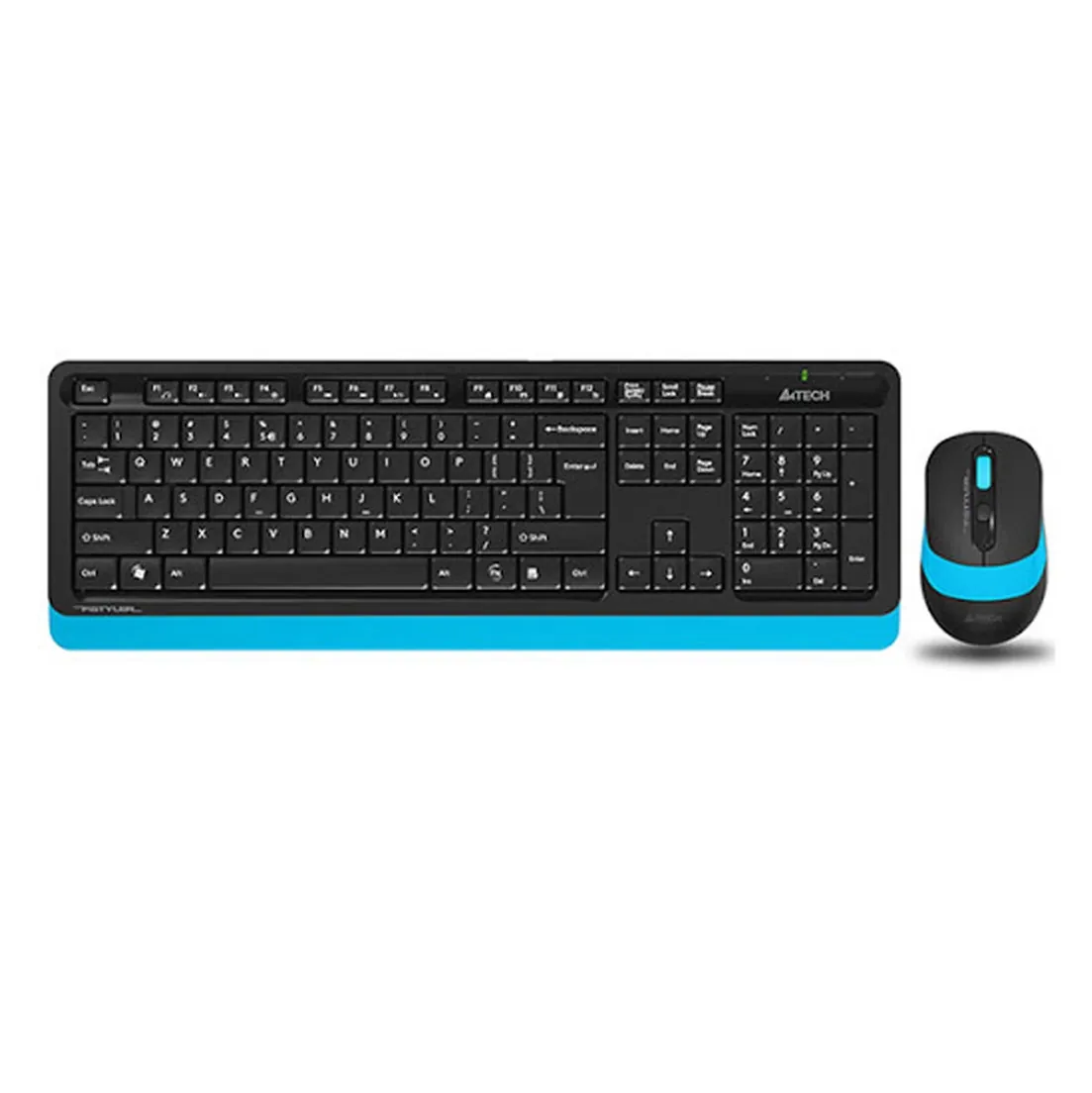 Wireless Blue Keyboard and Mouse Combo with Bangla Support - A4TECH FG1010 % Wireless Blue Keyboard and Mouse Combo with Bangla Support - A4TECH FG1010