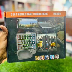 Wireless Bluetooth 5-in-1 Gaming Keyboard and Mouse Combo for PC & Mobile PUBG Accessories