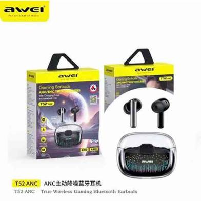 Wireless Bluetooth Earbuds with ANC Technology - AWEI T52 in Black % Wireless Bluetooth Earbuds with ANC Technology - AWEI T52 in Black