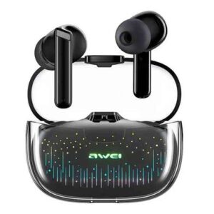 Wireless Bluetooth Earbuds with ANC Technology - AWEI T52 in Black