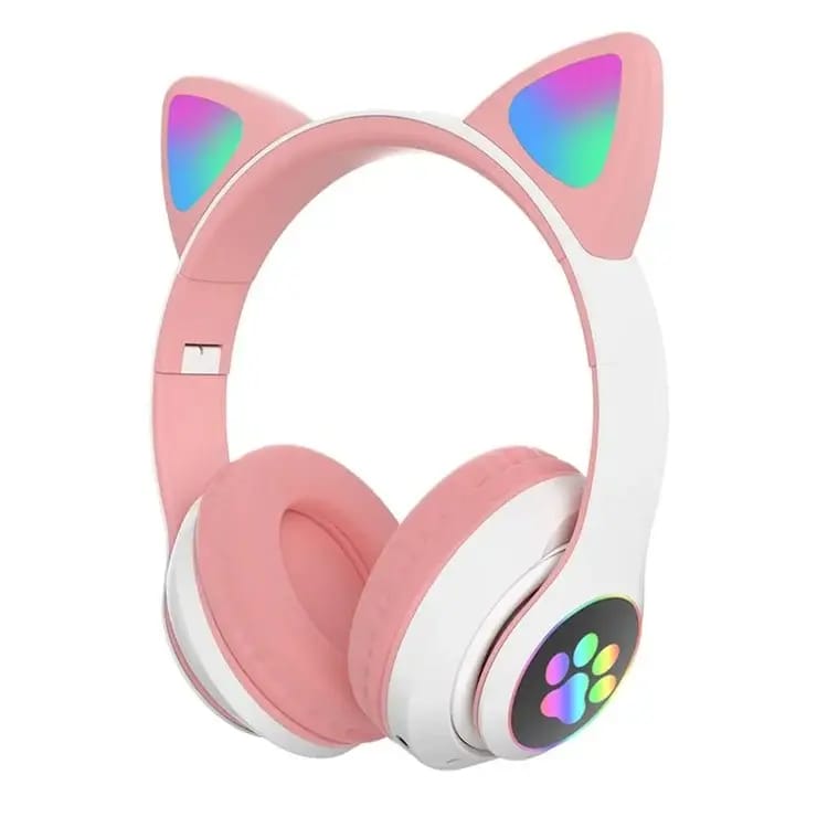 Wireless Bluetooth Headphones - CAT STN-28 Stylish Over-Ear Headset % Wireless Bluetooth Headphones - CAT STN-28 Stylish Over-Ear Headset