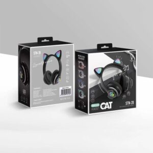 Wireless Bluetooth Headphones - CAT STN-28 Stylish Over-Ear Headset