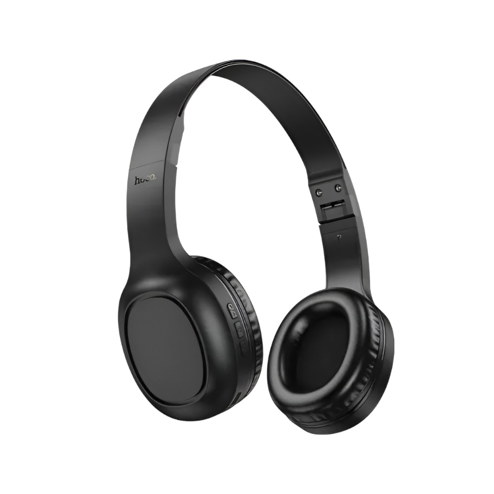 Wireless Bluetooth Headphones - Hoco W46 Charm in Sleek Black % Wireless Bluetooth Headphones - Hoco W46 Charm in Sleek Black