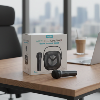 Wireless Bluetooth Speaker with USB, SD Card, and FM Radio Functionality % Wireless Bluetooth Speaker with USB, SD Card, and FM Radio Functionality
