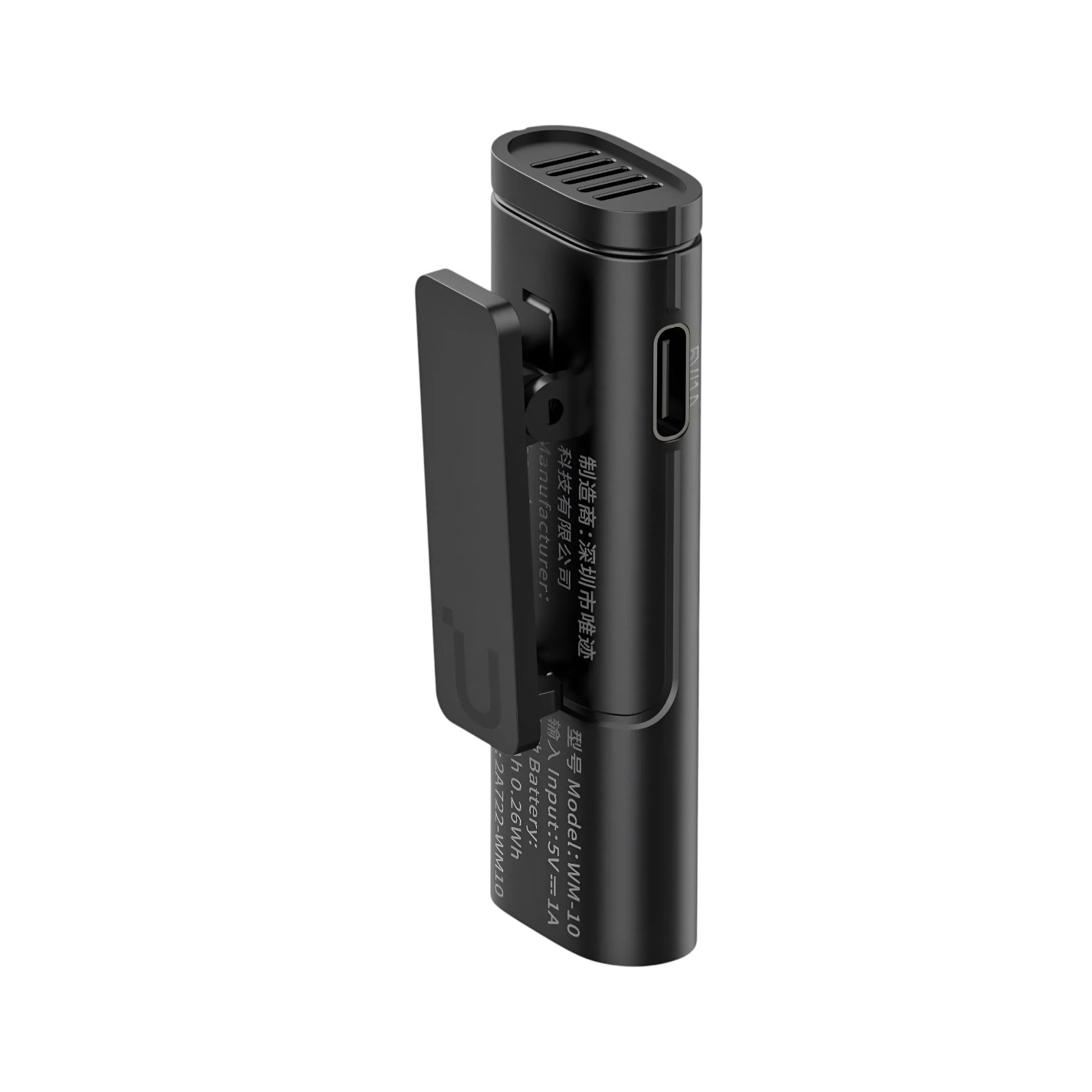 Wireless Clip-on Microphone for iPhone - Ulanzi WM-10 Premium Quality Audio % Wireless Clip-on Microphone for iPhone - Ulanzi WM-10 Premium Quality Audio