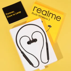 Wireless Earbuds Realme Buds 3 - Sleek Pure Black Design