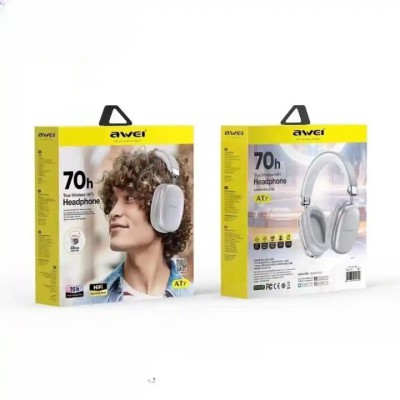Wireless Hi-Fi Headphones by Awei AT7 – Stylish Multi-Color Design % Wireless Hi-Fi Headphones by Awei AT7 – Stylish Multi-Color Design