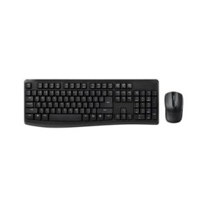 Wireless Keyboard and Mouse Set - Rapoo X1800 Pro in Elegant Black