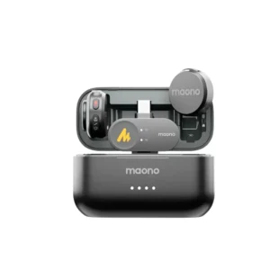 Wireless Lavalier Microphone Combo - Maono Wave T5 for Seamless Audio