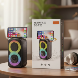 Wireless LED Bluetooth Speaker - XERTMT SE-T23 with Stunning Sound Quality