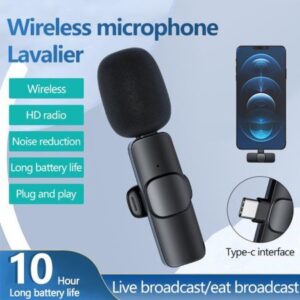 Wireless Microphone K8 - Premium Sound Quality for Seamless Audio Recording