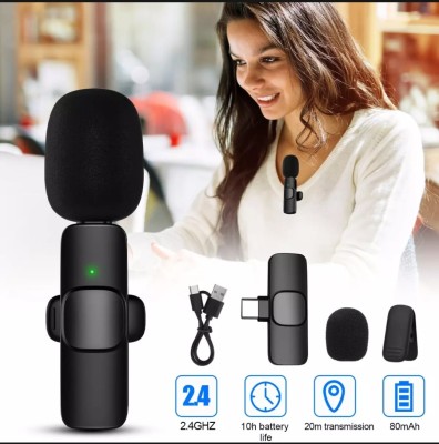 Wireless Microphone with Noise Cancellation for YouTube Vlogging and Online Classes % Wireless Microphone with Noise Cancellation for YouTube Vlogging and Online Classes