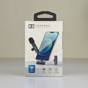 Wireless Microphone with Noise Cancellation for YouTube Vlogging and Online Classes
