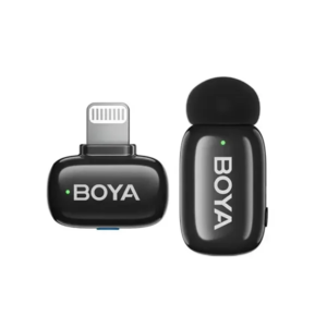 Wireless Mini Microphone for iOS Devices - BOYA Ultra-Compact Design