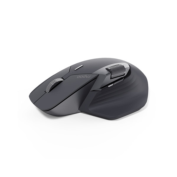 Wireless Multi-Mode Mouse in Light Gray - Rapoo MT760L for Seamless Connectivity % Wireless Multi-Mode Mouse in Light Gray - Rapoo MT760L for Seamless Connectivity