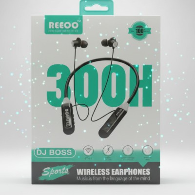 Wireless Neckband Headphones with 300-Hour Battery Life - DJ BOSS Edition % Wireless Neckband Headphones with 300-Hour Battery Life - DJ BOSS Edition
