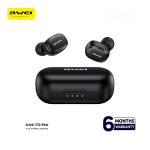 Wireless Noise-Canceling Awei T13 Pro Earbuds with Superior Sound Quality