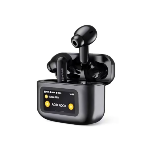 Wireless Noise-Cancelling Earbuds - Awei T56 in Sleek Black