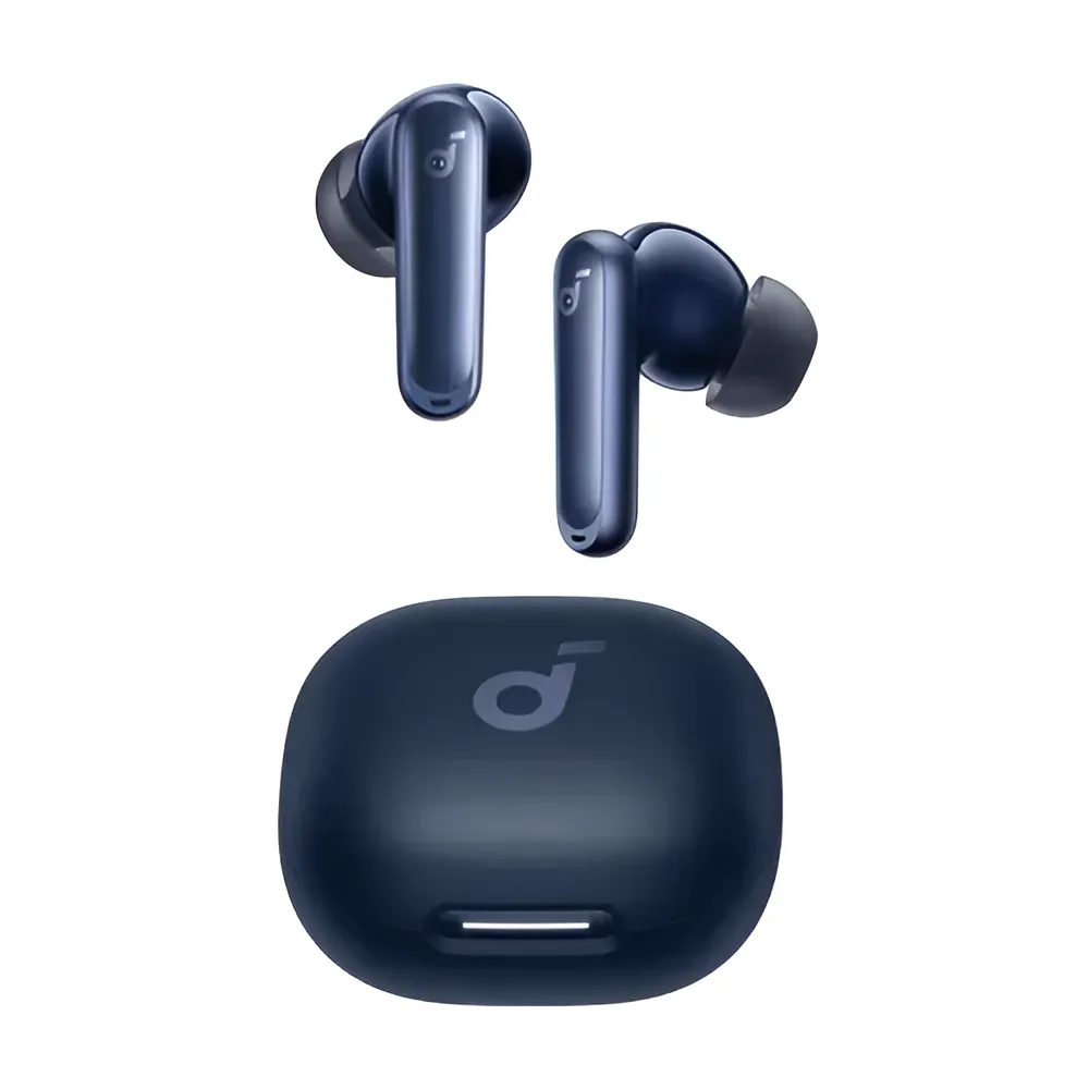Wireless Noise-Cancelling Earbuds by Anker Soundcore – Blue Color % Wireless Noise-Cancelling Earbuds by Anker Soundcore – Blue Color