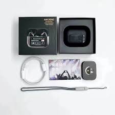 Wireless Noise-Cancelling Earbuds with Touch Control - A9 Pro Black % Wireless Noise-Cancelling Earbuds with Touch Control - A9 Pro Black