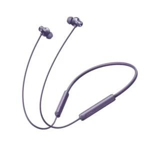 Wireless Noise-Cancelling Neckband Earphones - Realme Buds 5 in Purple