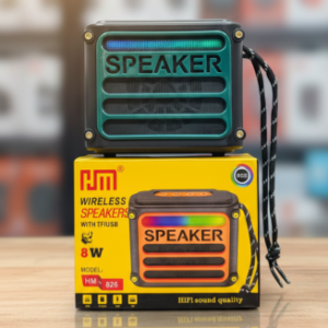 Wireless Portable Speaker with RGB Lighting – Premium Sound Experience