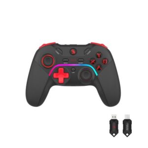 Wireless RGB Gaming Controller - A4Tech Bloody GPW70 - Sleek Black Design