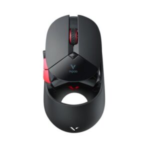Wireless RGB Gaming Mouse - Rapoo VT960S Dual-Mode, Black Finish