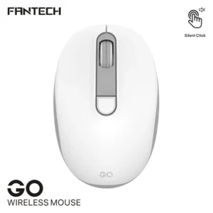 Wireless Silent Mouse Fantech Go W192 in Elegant White Finish