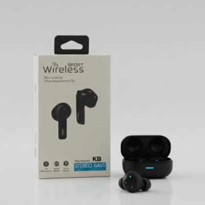 Wireless Sport Earbuds with Deep Bass Sound for Active Lifestyle % Wireless Sport Earbuds with Deep Bass Sound for Active Lifestyle