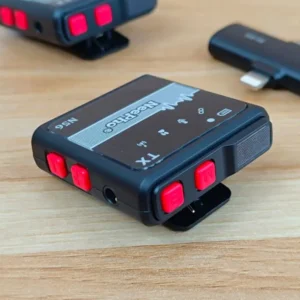 Wireless Two-in-One Microphone with Type C and Lightning Compatibility