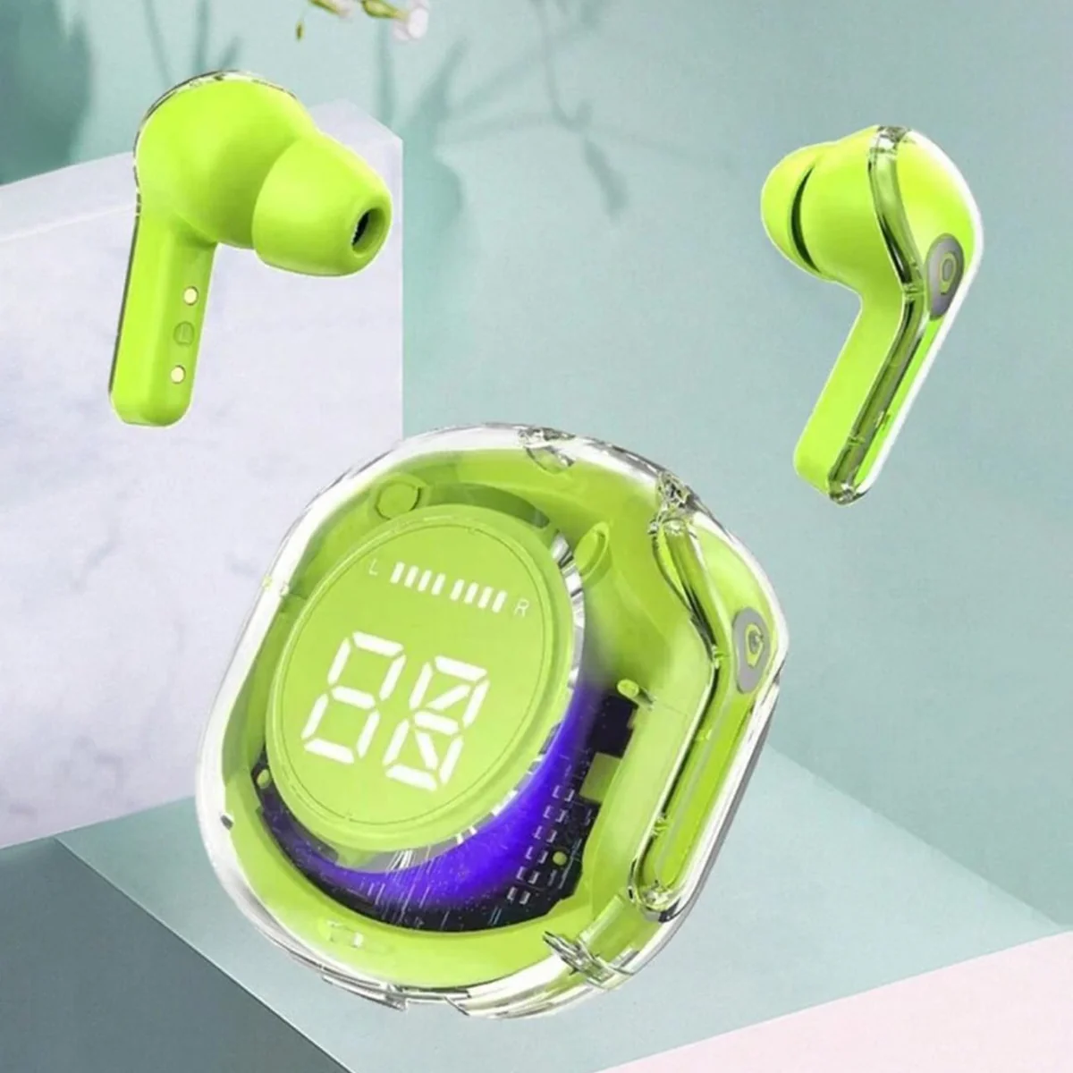 Wireless Ultrapods Pro Earbuds with 300mAh Battery and 5.3 Technology % Wireless Ultrapods Pro Earbuds with 300mAh Battery and 5.3 Technology