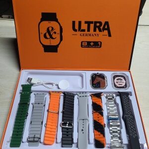 Y80 Premium Ultra Smartwatch with 8 Interchangeable Straps