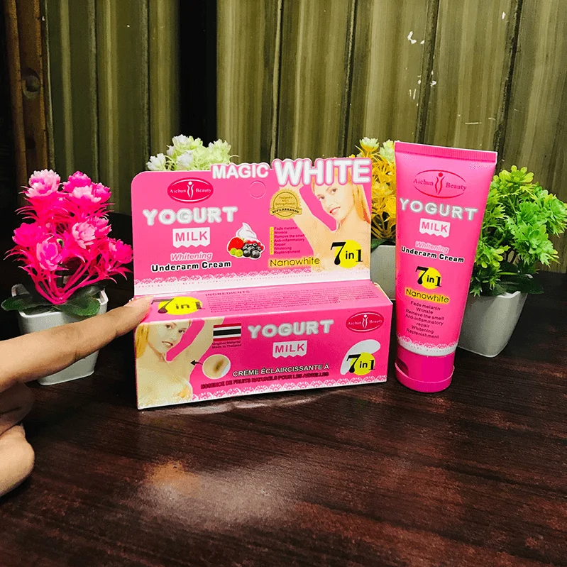 Yogurt & Milk Underarm Cream - Aichun Beauty Magic White 80g for Brightening Skin % Yogurt & Milk Underarm Cream - Aichun Beauty Magic White 80g for Brightening Skin